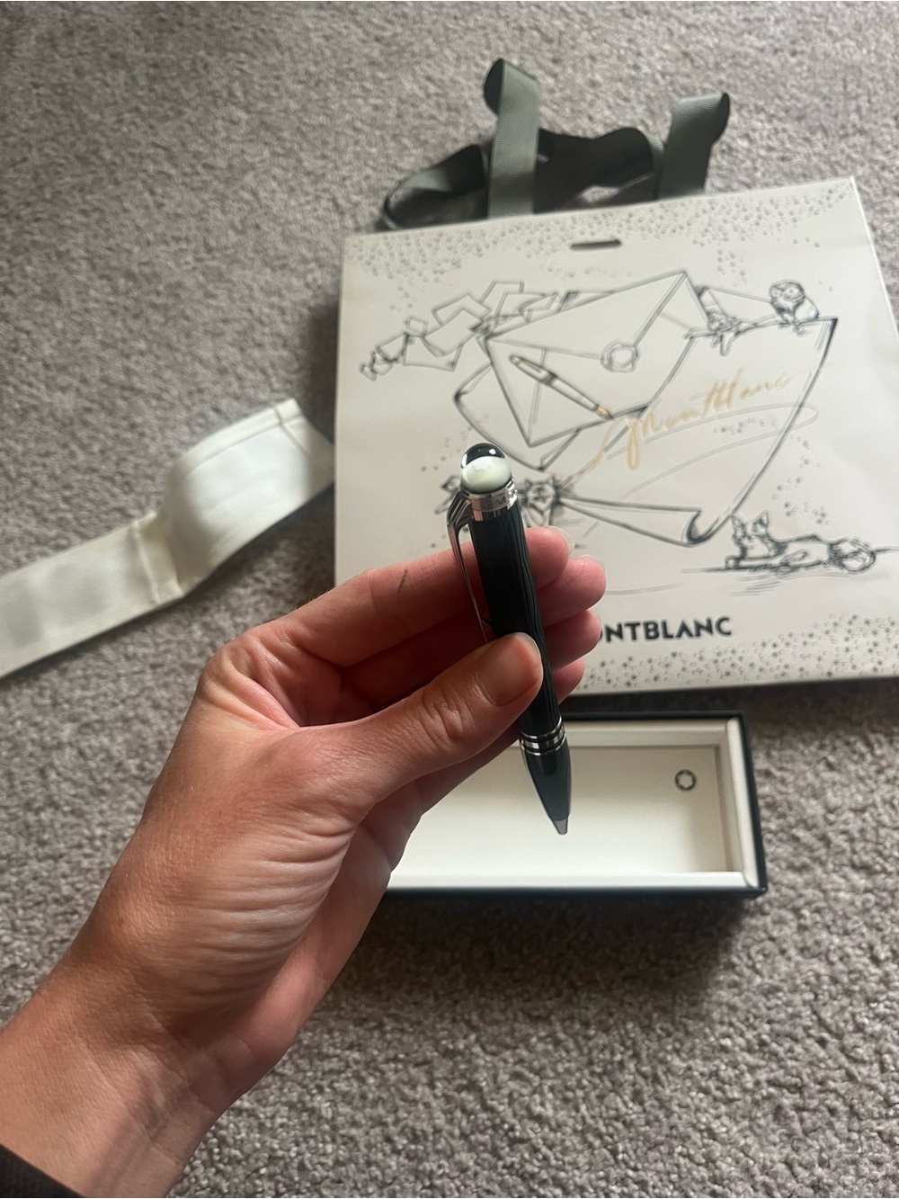 Montblanc Starwalker Polar Green Precious Resin Ballpoint Pen